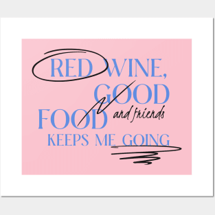 Red Wine Lover Posters and Art